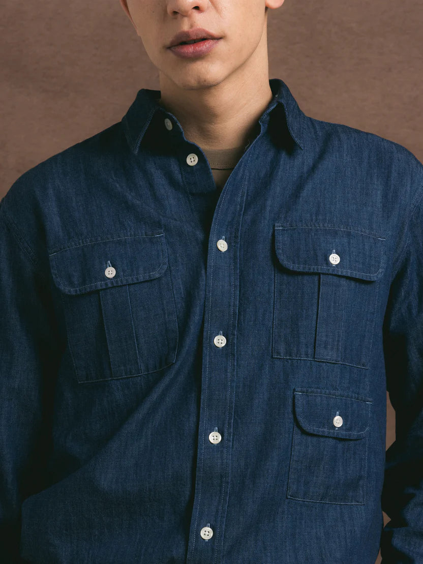 Kinnaird Shirt in Denim