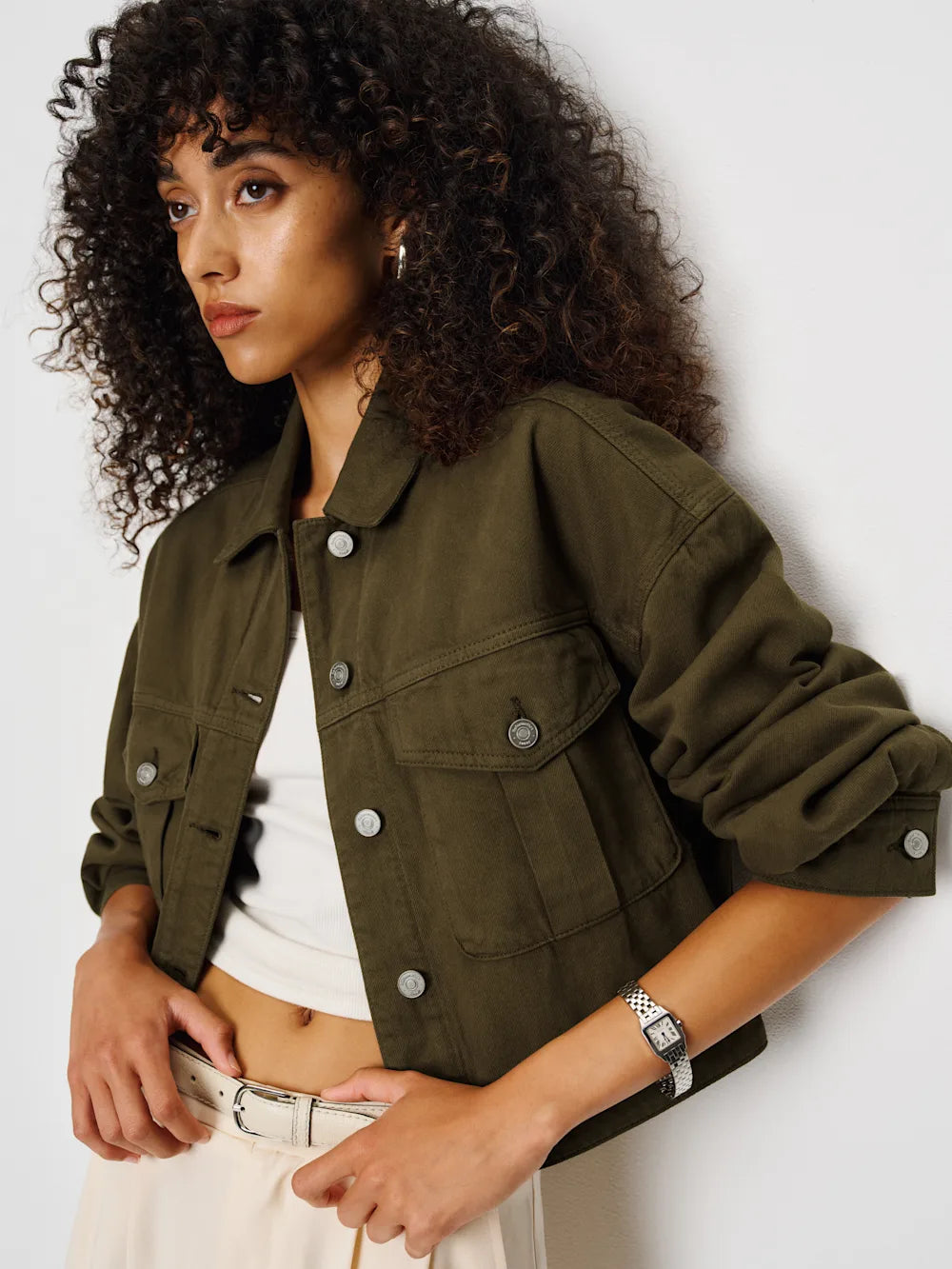 Hudson military twill jacket