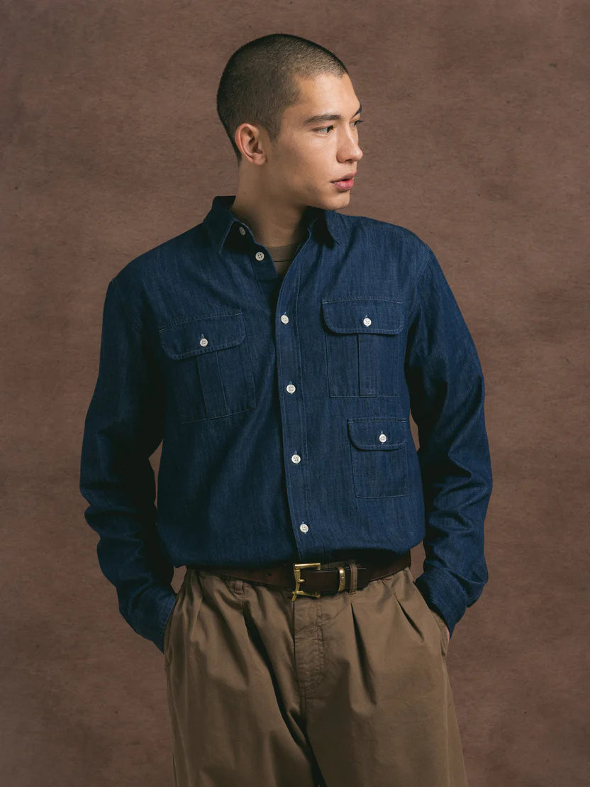 Kinnaird Shirt in Denim