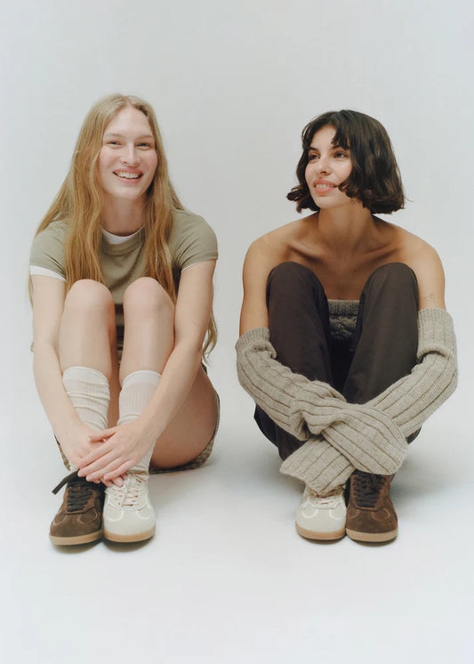 Rife Chocolate Brown Leather Sneakers