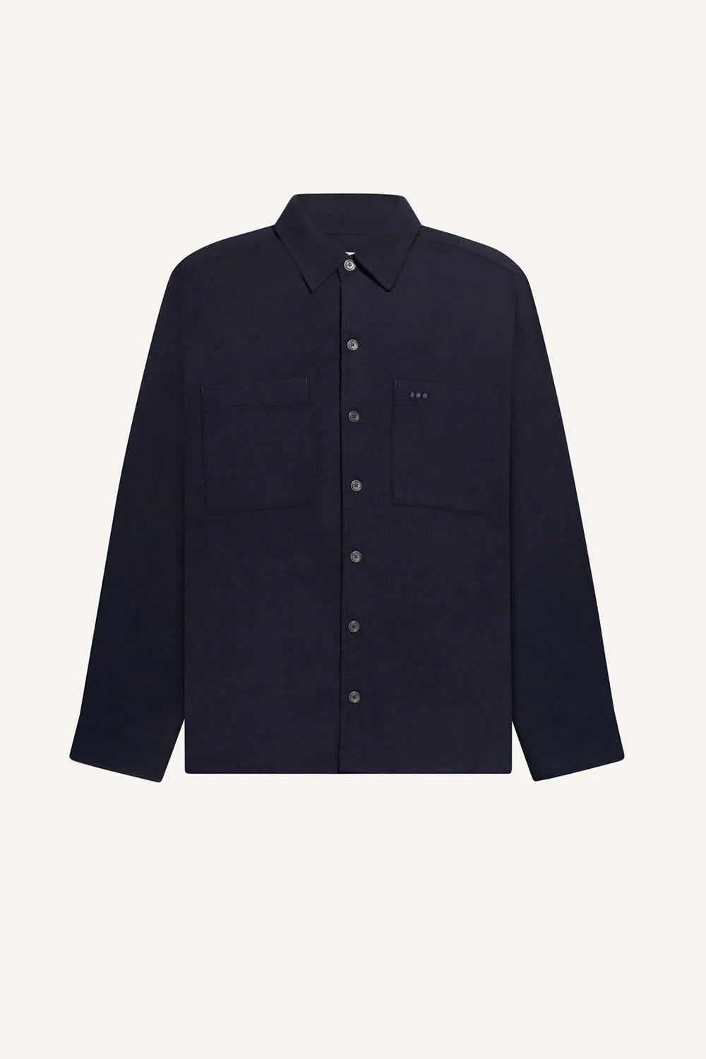 Casual flannel overshirt